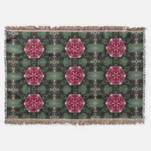 Petal Symphony Throw Blanket