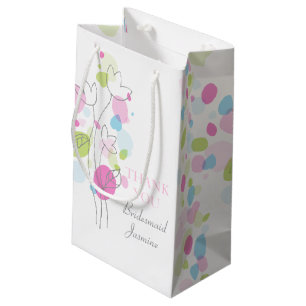Pétales Confetti mariage Bridesmaid cadeau sac