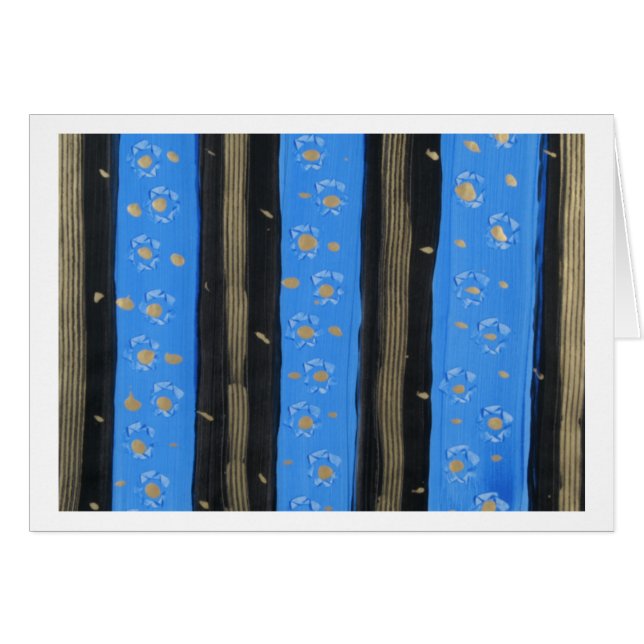 Pétales de bleu royal (Devant horizontal)