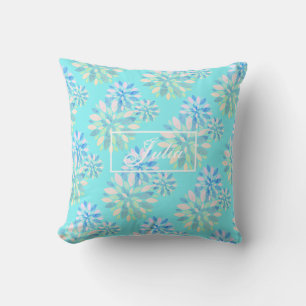 Pétales de fleurs pastel Coussin Julia Coussin de