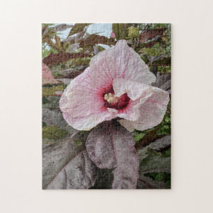 "Pétales délicats" Hibiscus Flower Jigsaw Puzzle