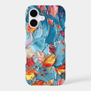 Pétales en mouvement – Floral abstrait expressif