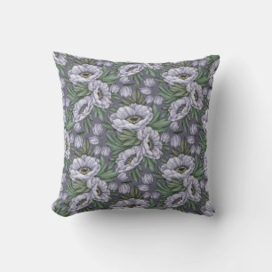 Pétales enchantées Coussin décoratif