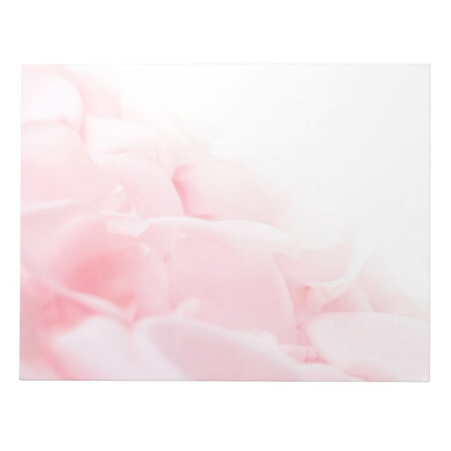 Pétales roses - Bloc-notes (Devant)