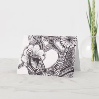 Pétales Zig-Zags et Carte pour notes de points