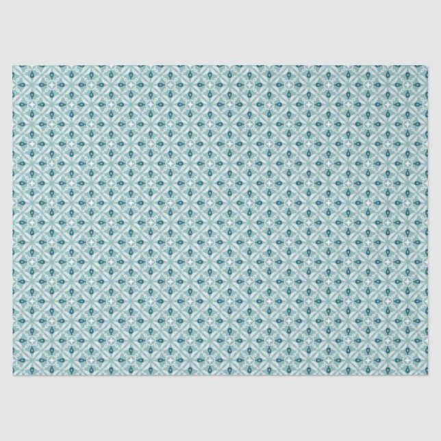 Petaline Tissue Paper Sheets (Ocean Mist) (Front)