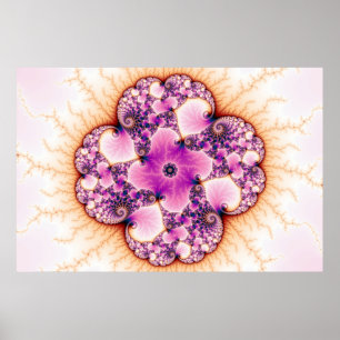 Petallic - Fractal Art Poster