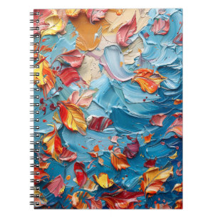 Petals in Motion – Expressive Abstract Floral Notebook