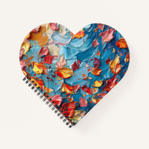 Petals in Motion – Expressive Abstract Floral Notebook