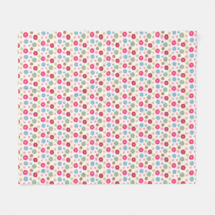 Petals In Silence 11.  Fleece Blanket