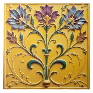 Petals in the Sun Tile