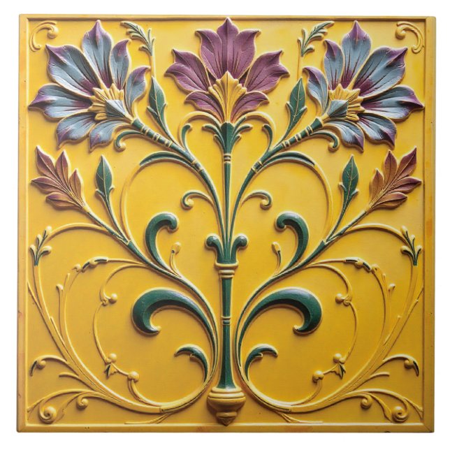 Petals in the Sun Tile (Front)