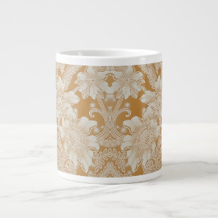 Petals of Gold Batik Specialty Mug