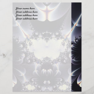 Petals Personalized Letterhead
