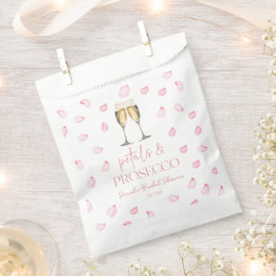 Petals & Prosecco Champagne Bridal Shower Favour Bag