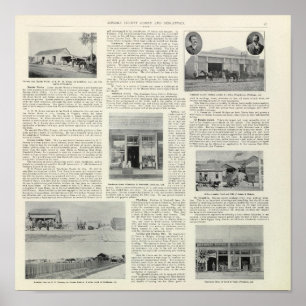 Petaluma Businesses, California Poster