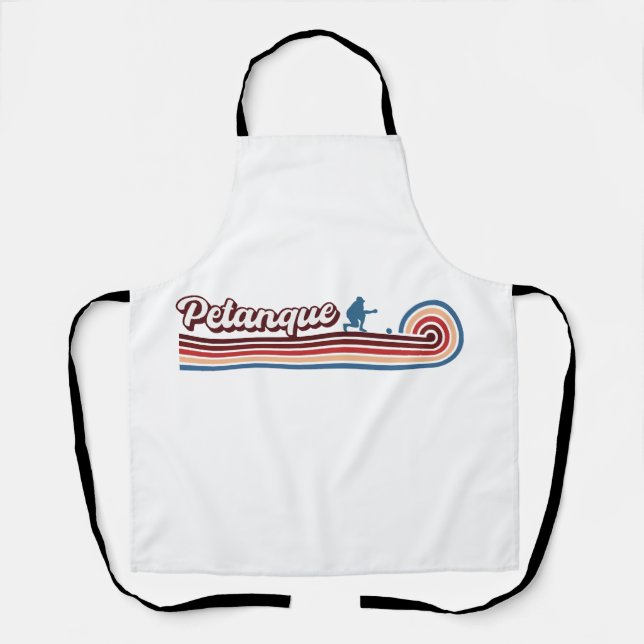 Petanque Gifts, Petanque Lover, Petanque Player Apron (Front)
