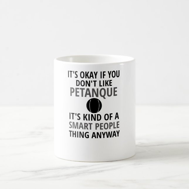 Petanque Gifts | Petanque Lover Petanque Player Coffee Mug (Center)