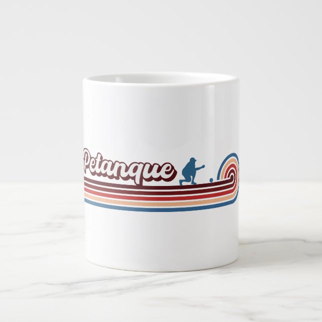 Petanque Gifts, Petanque Lover, Petanque Player   Large Coffee Mug (Front)