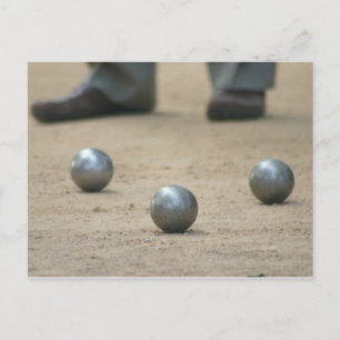 Petanque in Provence Postcard