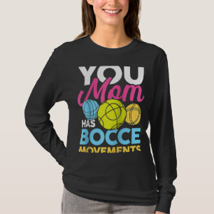 Petanque Petanque Game Bocce Ball Boule Raglan T-Shirt