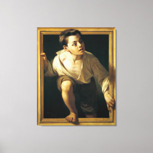Pete Borrell del Caso: Escaping Criticism Canvas Print