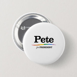 Pete for President 2 Inch Round Button
