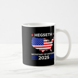 Pete Hegseth Secretary Of Defensee 2025 Trump Pick Coffee Mug