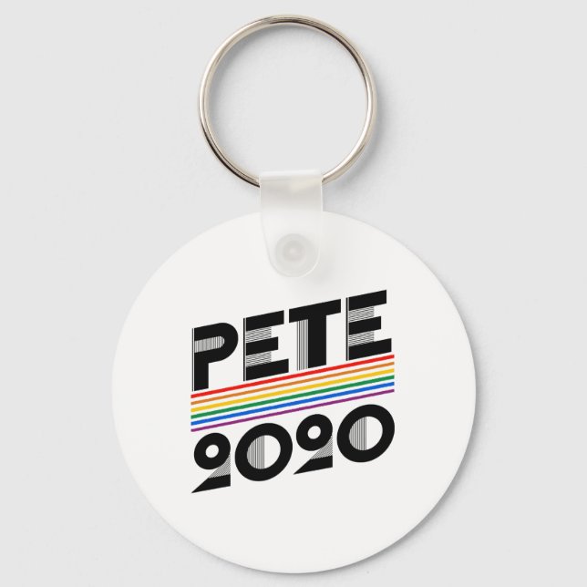 Pete Pride 2020 Keychain (Front)