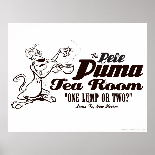 Pete Puma Tea Room 2 Poster (Front)