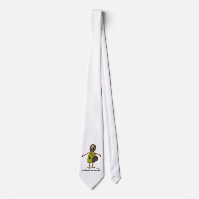 Pete the prehistoric metrosexual tie (Front)