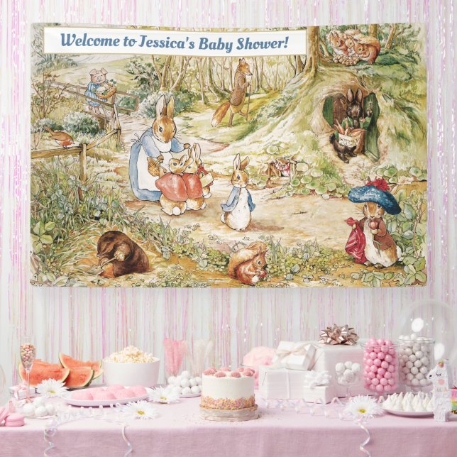 Peter and Forest Friends Banner (Party)