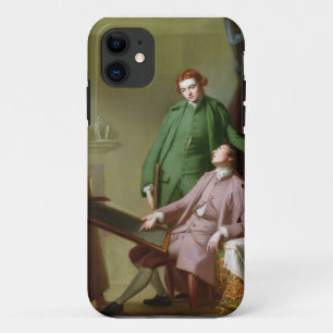 Peter and James Romney, 1766 (oil on canvas) iPhone 11 Case