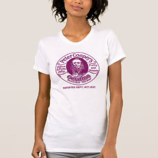 Peter Cooper's Gelatine T-shirt - Maroon