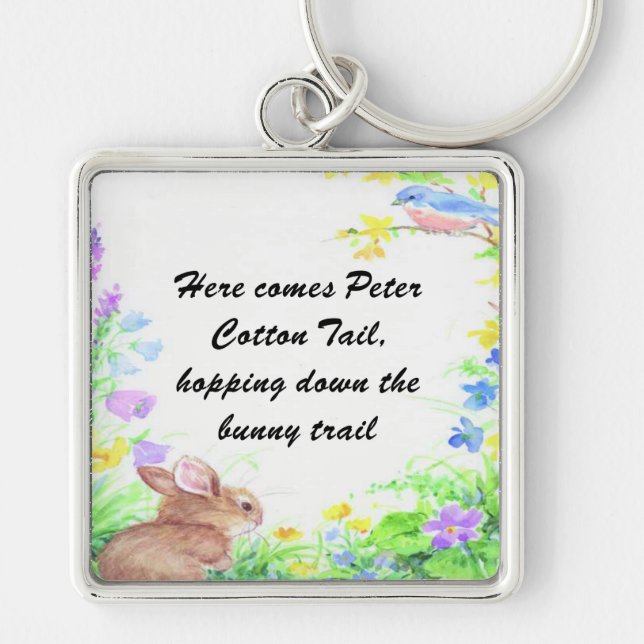 Peter Cotton Tail - Keychain (Front)