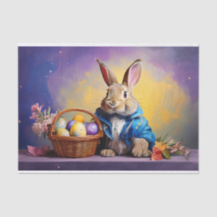 Peter Easter Bunny with Easter Eggs Tissue Paper
