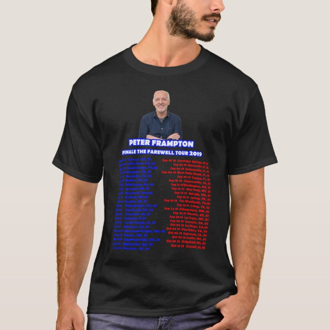 PETER FRAMPTON TOUR 2019 T-Shirt (Front)