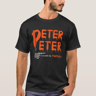 Peter Im With Pumpkin Halloween Costume Couple Men T-Shirt