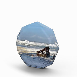 Peter Iredale Shipwreck, Oregon Coast Photo Block