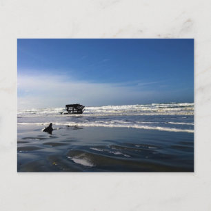 Peter Iredale Shipwreck, Oregon Coast Postcard