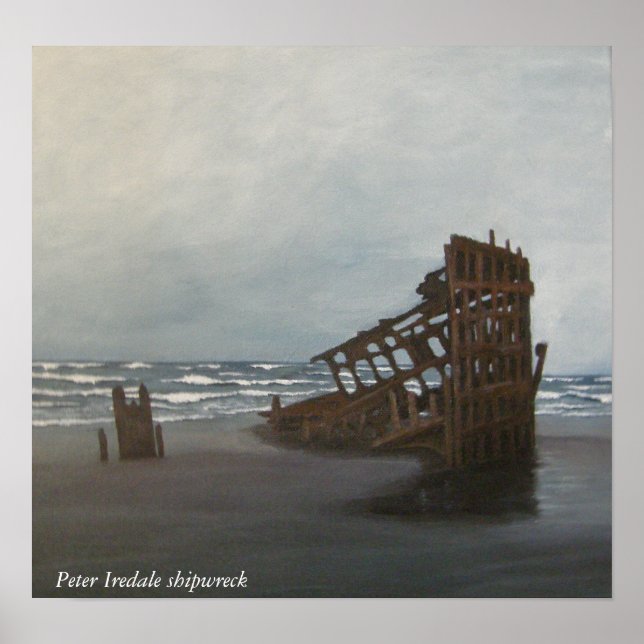 Peter Iredale shipwreck print (Front)