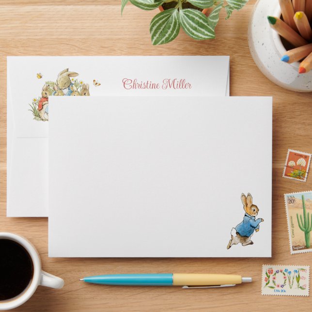 Peter le lapin Beatrix Enveloppe Potter (Desk)