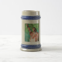 Peter Max style Irish sky and Liberty Mug