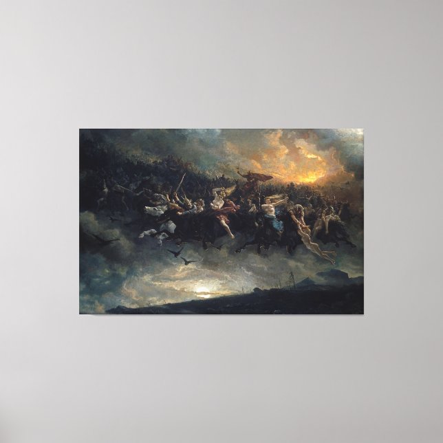 Peter Nicolai - Arbo The Wild Hunt of Odin_Q9 Canvas Print (Front)