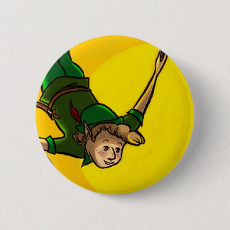 Peter Pan 2 Inch Round Button