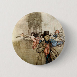 Peter Pan by Arthur Rackham 2 Inch Round Button