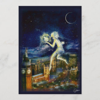 Peter Pan Christmas Card