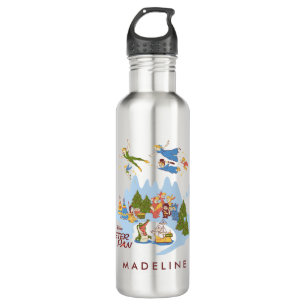 Peter Pan Flying over Neverland 710 Ml Water Bottle