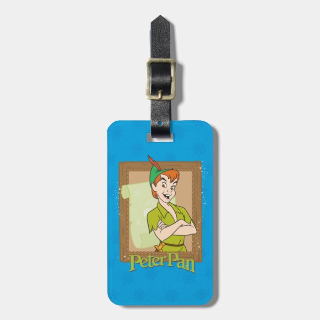 Peter Pan - Frame Luggage Tag (Front Vertical)