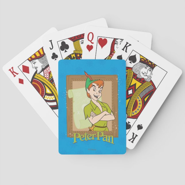 Peter Pan - Frame Playing Cards (Back)